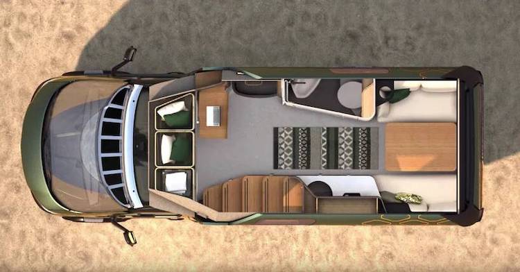 Sprinter Van Home Concept by Hymer