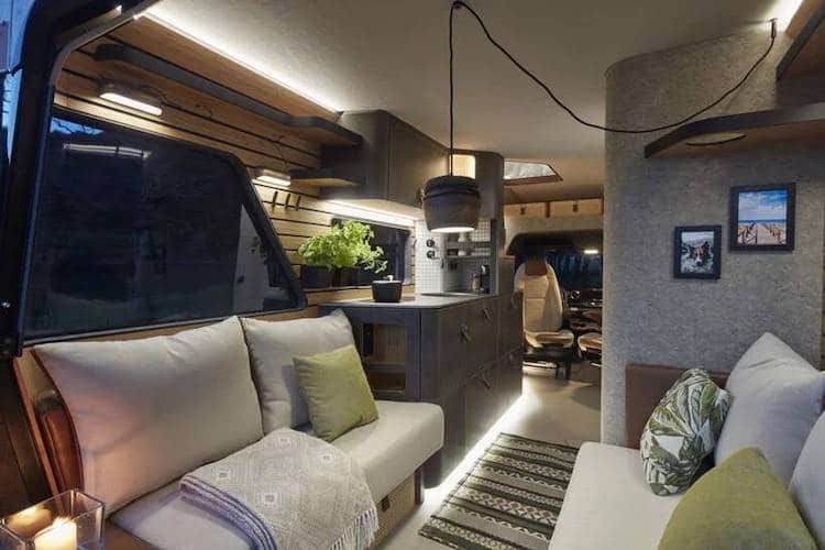 Concepto de casa caravana por Hymer