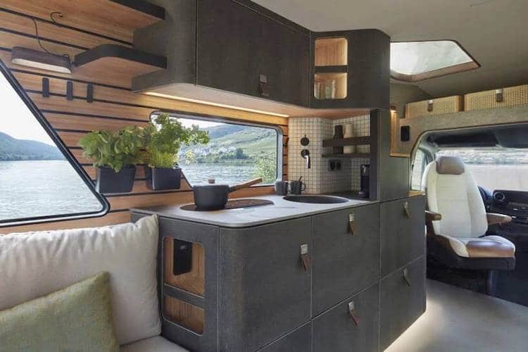 Concepto de casa caravana por Hymer