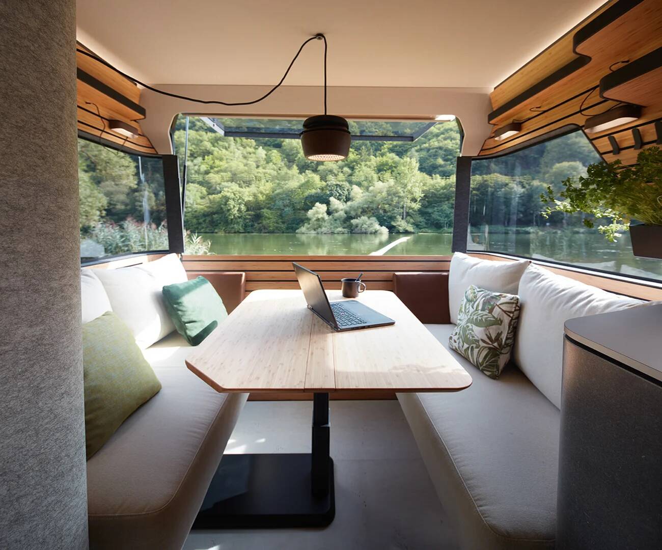 Concepto de casa caravana por Hymer