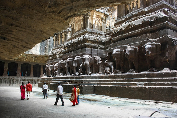 Templo de Kailasa - cosas que ver en la India