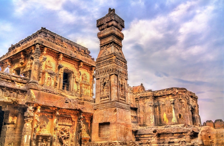 Templo de Kailasa en la India