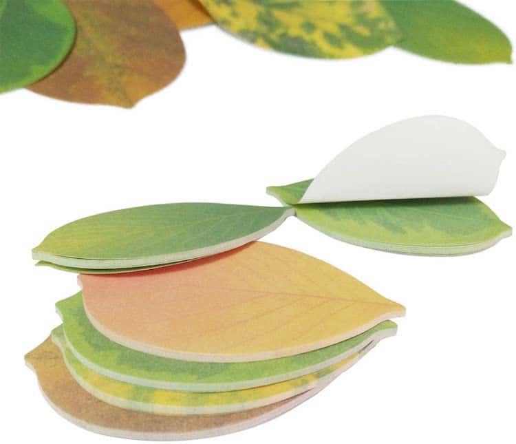 Tree Leaf Sticky Notes