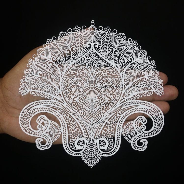 The beautiful and delicate paper-cutting art of Parth Kothekar —  Visualflood Magazine