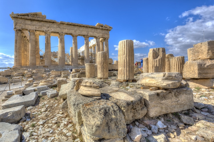 Partenón en Grecia