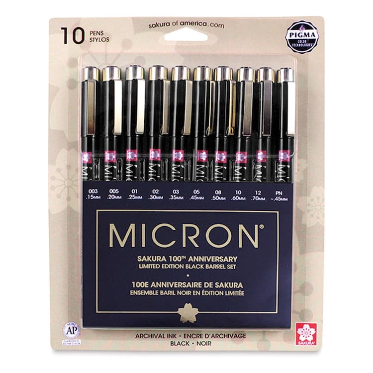 Plumas de dibujo Sakura Micron Pigma