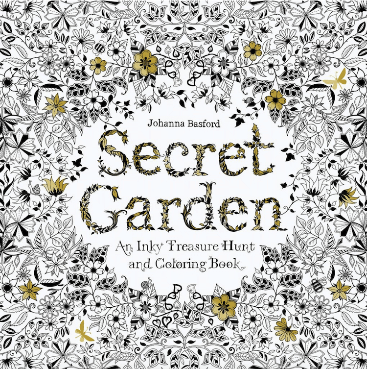 Cultiva tu propio "jardín secreto" con este relajante libro de colorear