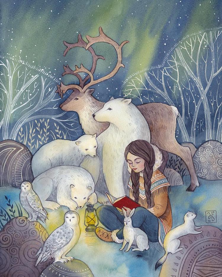 Storybook Illustrations by Anna Speshilova