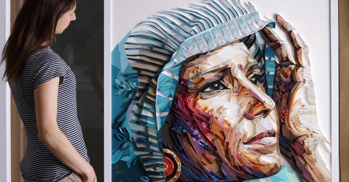 Interview Yulia Brodskaya Work is Groundbreaking Paper Quilling