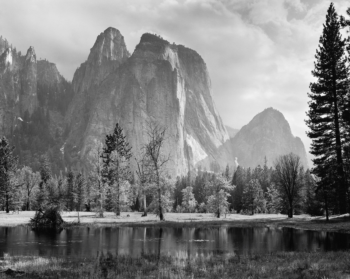 Cathedral Rocks by Ansel Adams
