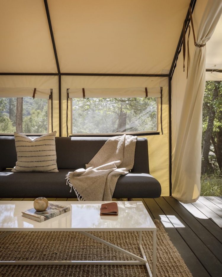 Luxury Canvas Tents Near Yosemite National Park