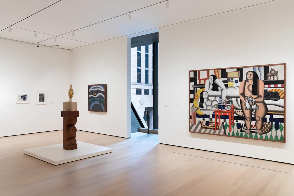 Gallery View of Newly Renovated MoMA