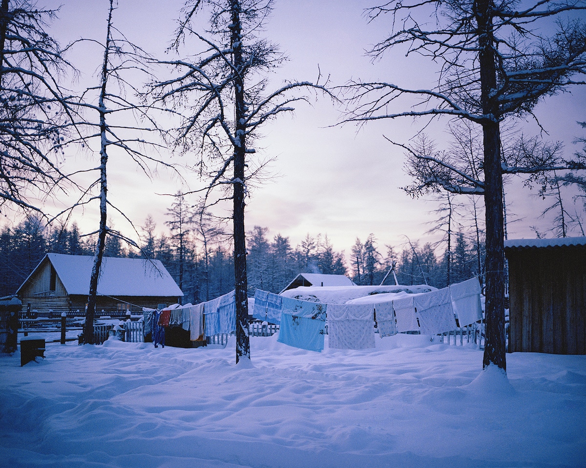 Yakut village of Magarass in Russia