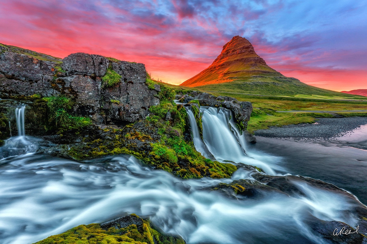 Fotografía de montaña de Aaron Reed