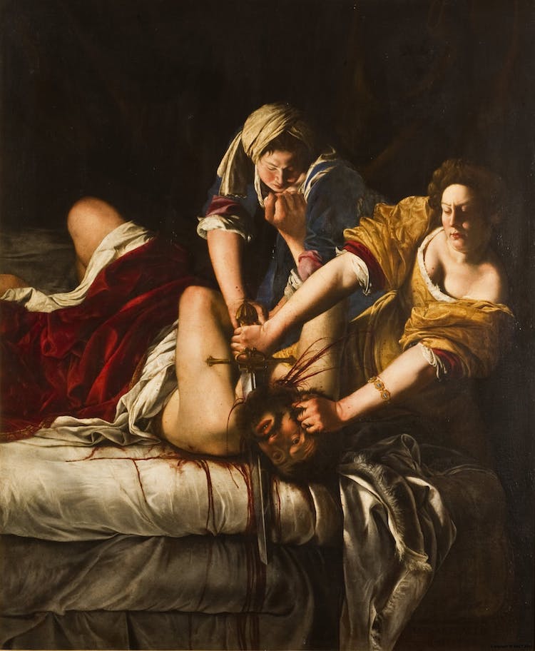 Judith decapitando a Holofernes