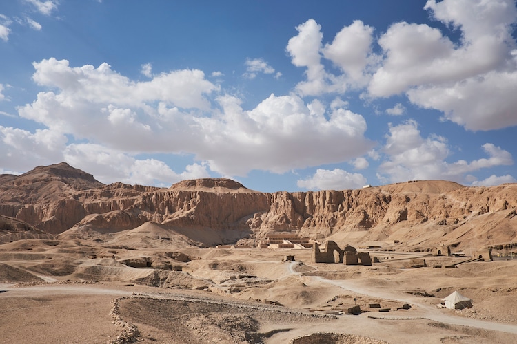 Asasif Valley in Egypt