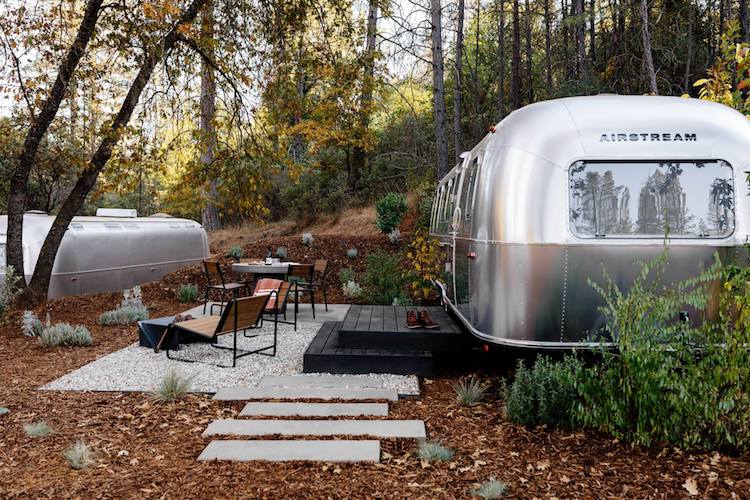 Airstreams Near Yosemite