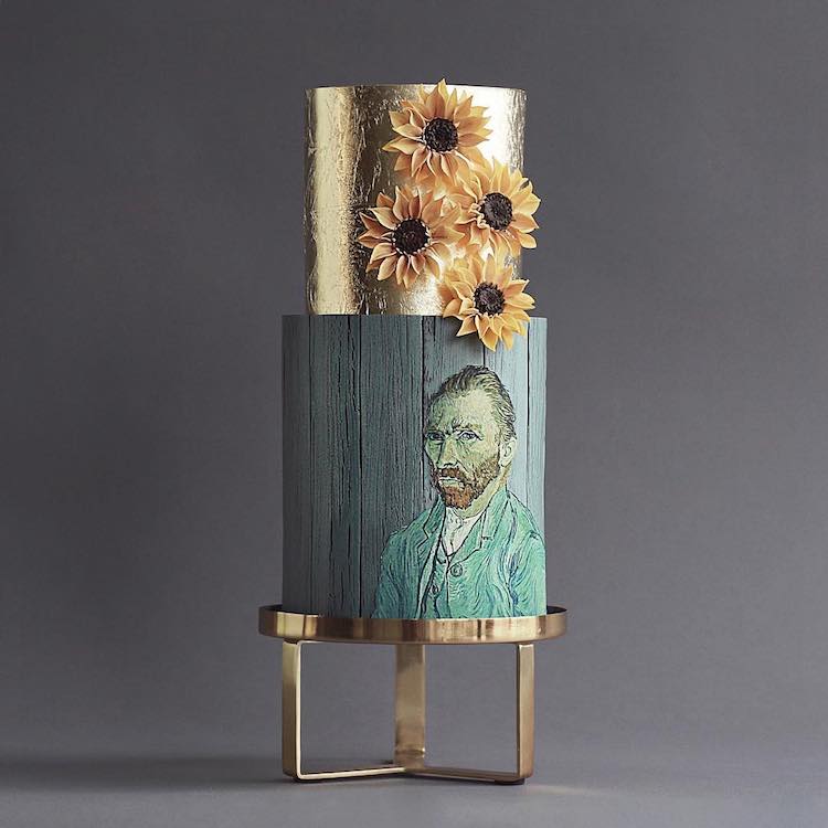 Pasteles inspirados en obras de arte por Tortik Annushka