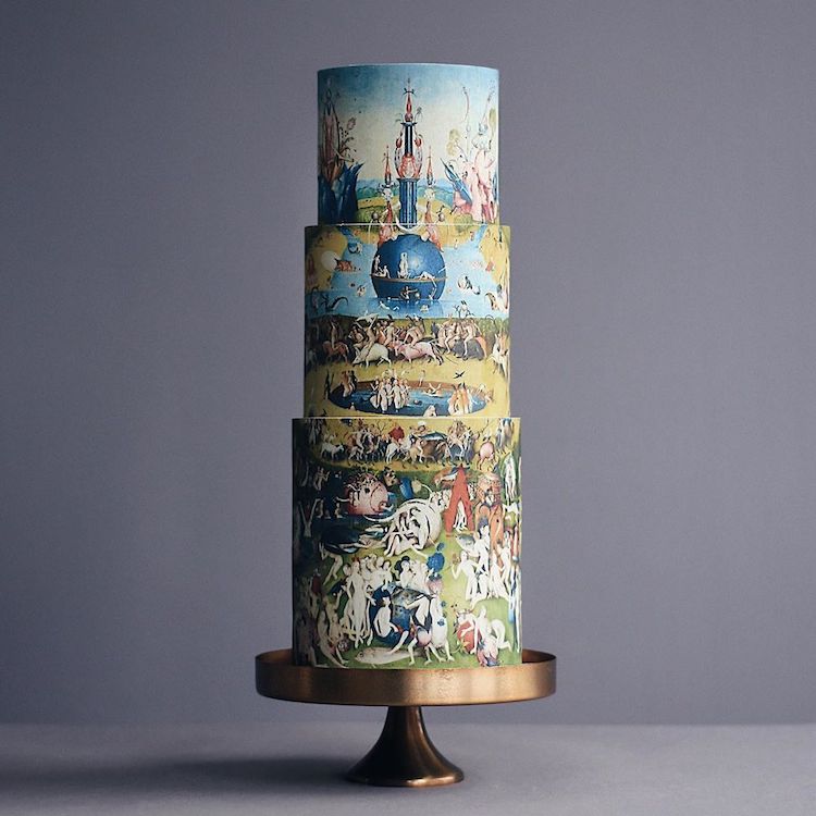 Pasteles decorados con obras de arte por Tortik Annushka