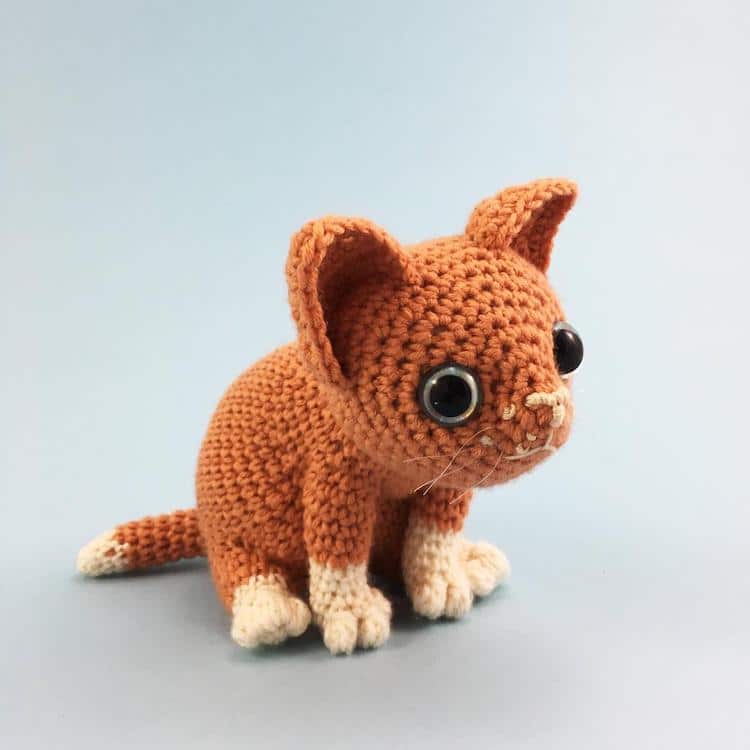 Cat Amigurumi Crochet Pattern 