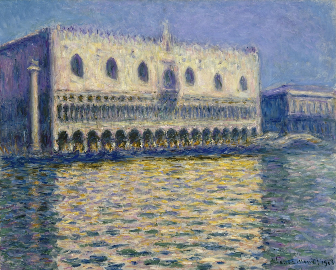 Cuadro de la exposición de Monet en el Museo de Arte de Denver