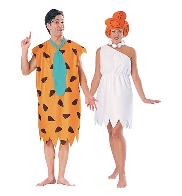 Fred and Wilma Adult Halloween Costumes.