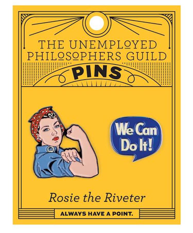 Rosie the Riveter Pins