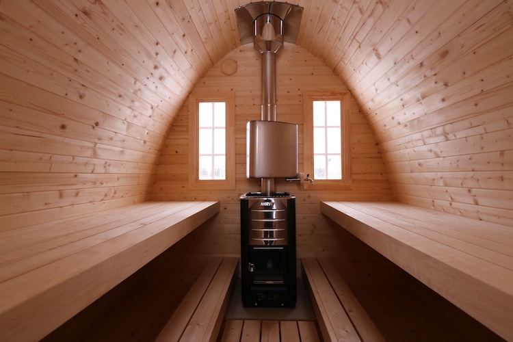 Igloo Sauna Interior