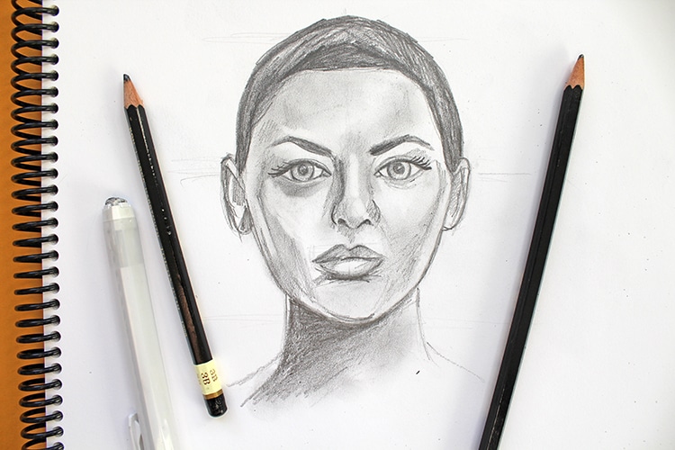 How to Draw a Face Step by Step