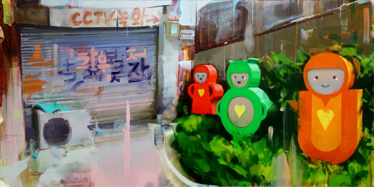 Korea Oil Paintings by Mike Ryczek