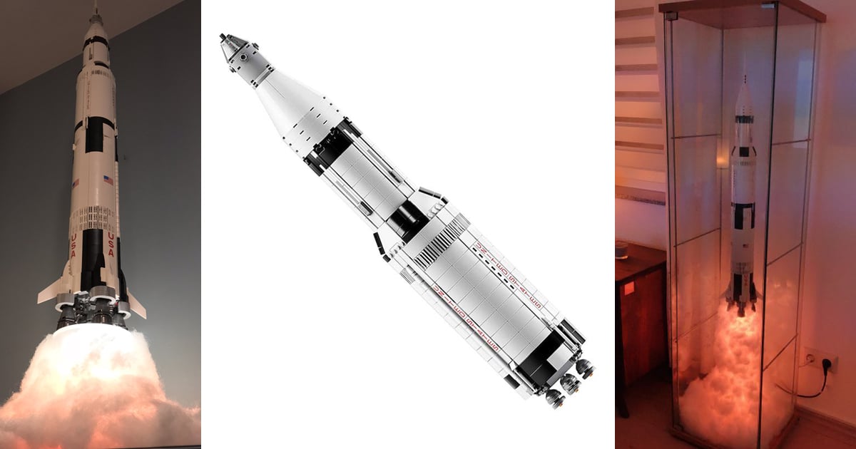 saturn five rocket lego