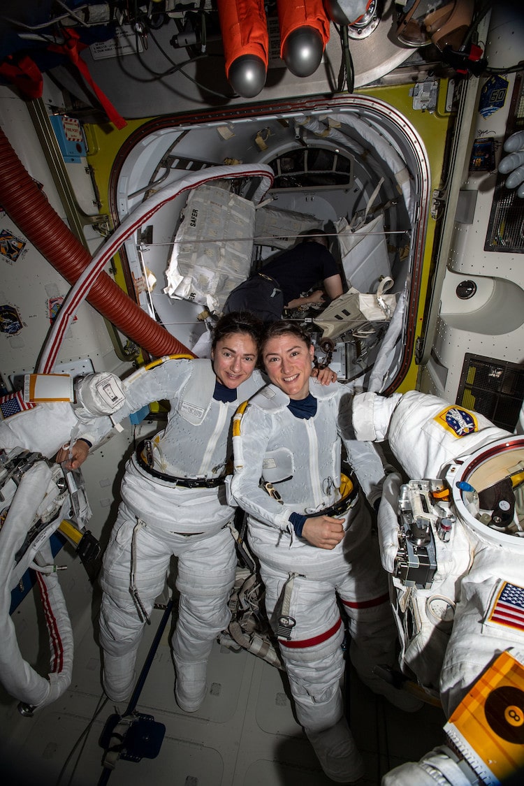 nasa paseo espacial mujeres