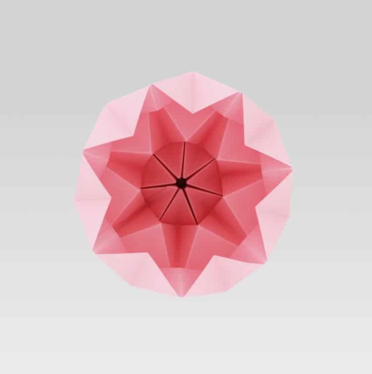 3D Origami Lamp by Studio Snowpuppe