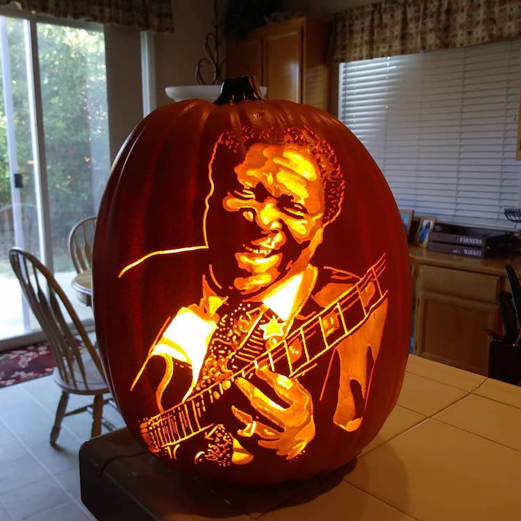 Calabazas decoradas de Alex Wer aka The Pumpkin Geek