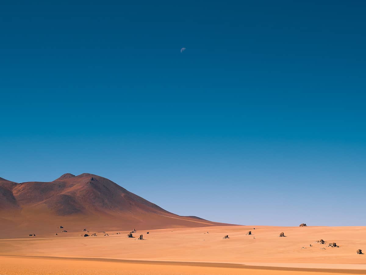 salar de uyuni en Bolivia