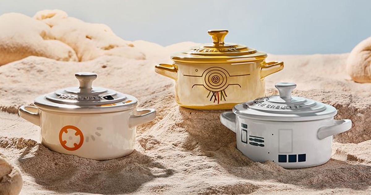 Sober Ved lov Rindende Le Creuset Unveils Elegant Star Wars Kitchen Items