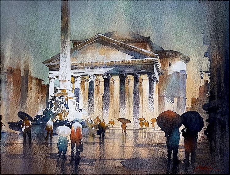 Architecture Paintings by Thomas Schaller