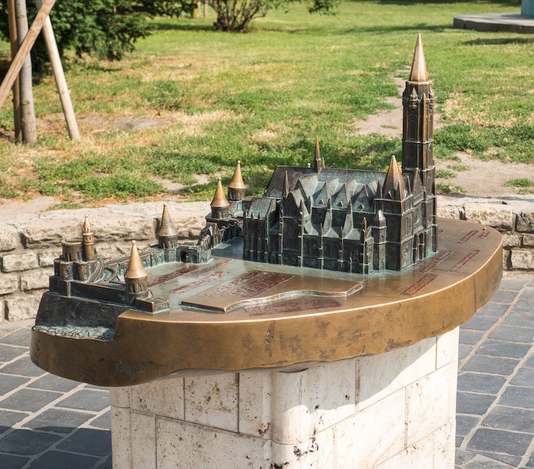 Scale Model of Matthias Cathedral in Budapest