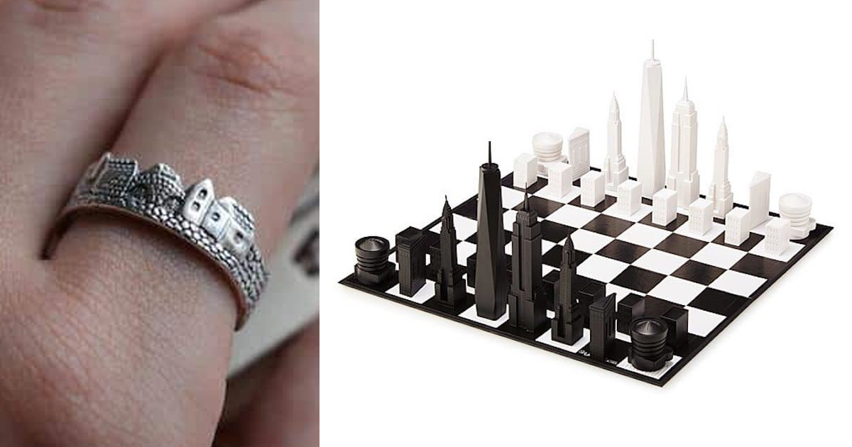 47 Architecture Gifts from Architectural LEGO Sets to Minimalist Jewelry