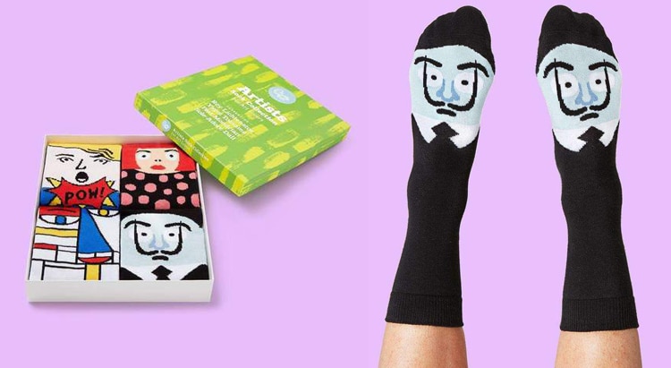 Set Chaussettes Cadeau Modern Artist