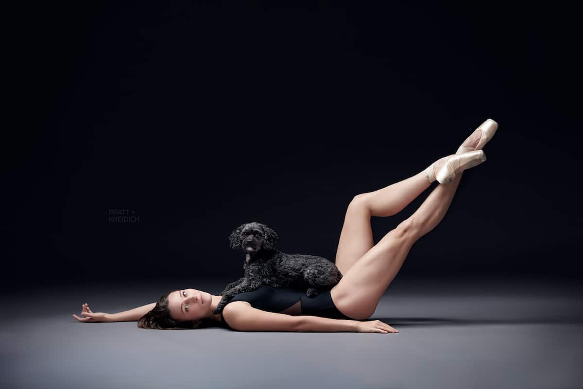 Fotos originales de perros y bailarines