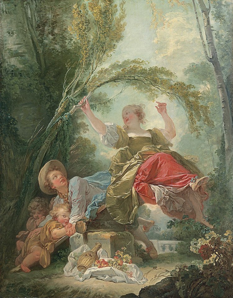 The See-Saw by Jean Honore Fragonard