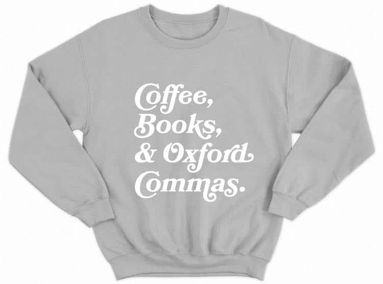 Book-Themed Sweatshirt