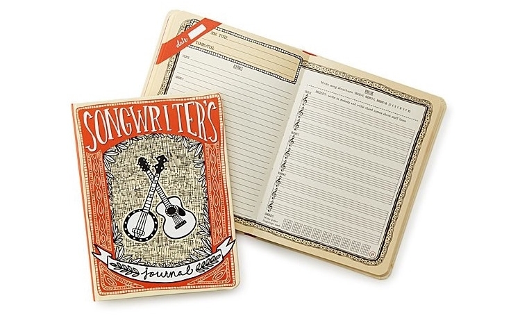 Songwriter's Journal - Cool Gifts for Musicians