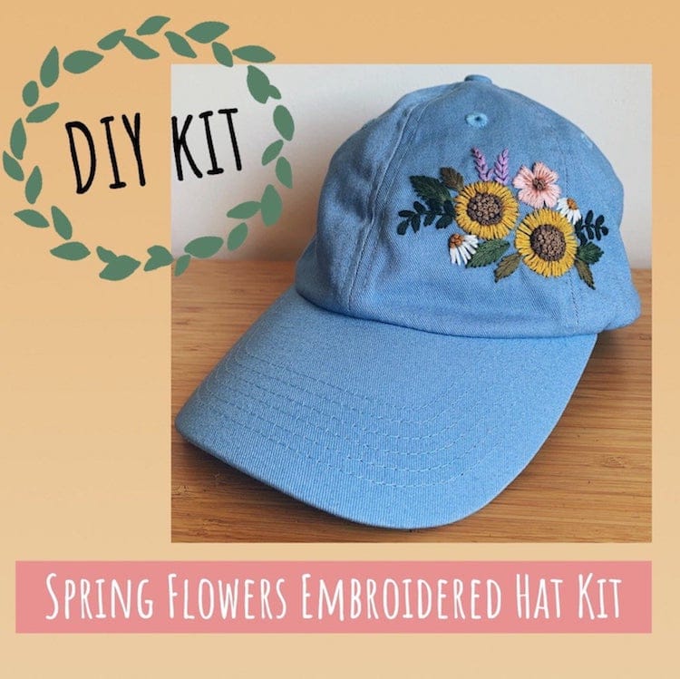 Hat Embroidery Kit