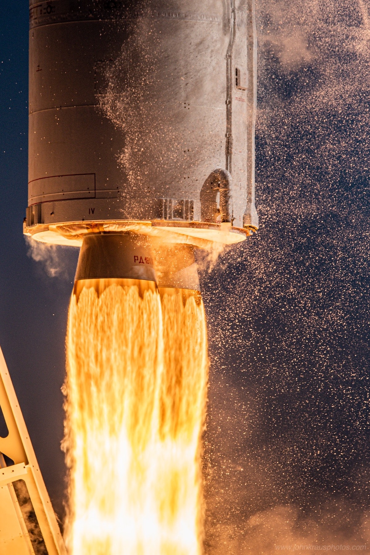 Antares Rocket Launch by John Kraus