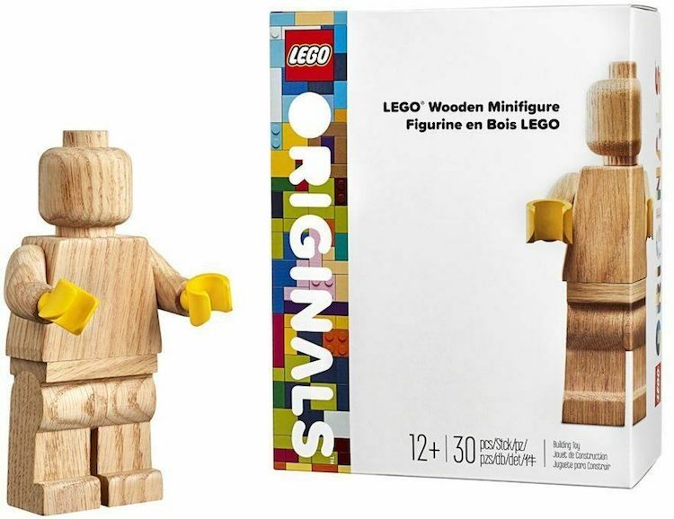 Minifigura de madera de LEGO
