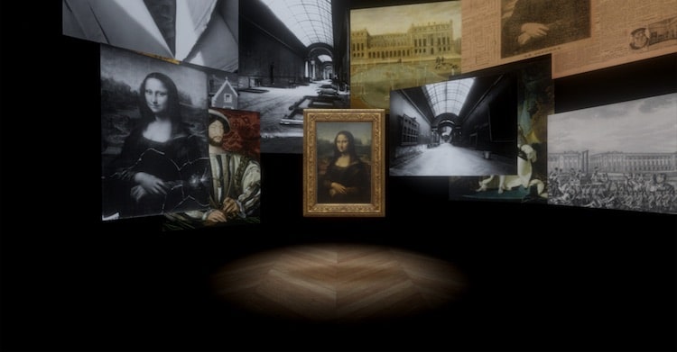 Mona Lisa realidad virtual