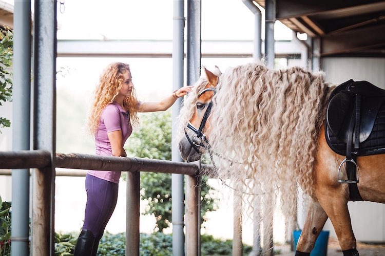 Girl and Horse