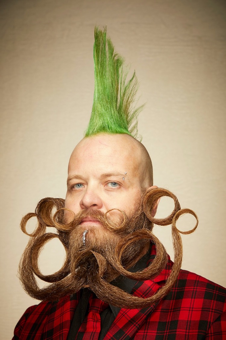 2019 National Beard and Moustache Championships' Creative Facial Hair